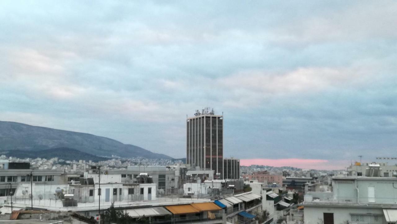 Central 6Th Floor Studio Near Metro & View&200Mbps Athene Buitenkant foto