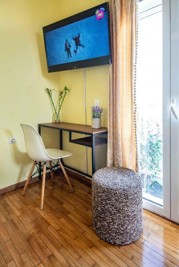 Central 6Th Floor Studio Near Metro & View&200Mbps Athene Buitenkant foto