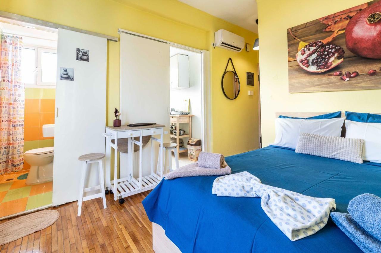 Central 6Th Floor Studio Near Metro & View&200Mbps Athene Buitenkant foto