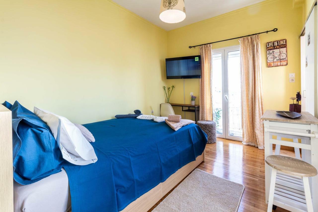 Central 6Th Floor Studio Near Metro & View&200Mbps Athene Buitenkant foto